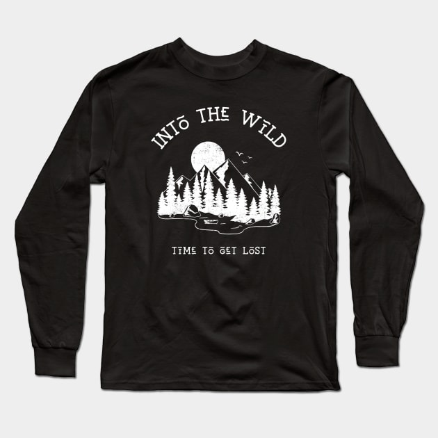 Into The Wild Long Sleeve T-Shirt by MONMON-75